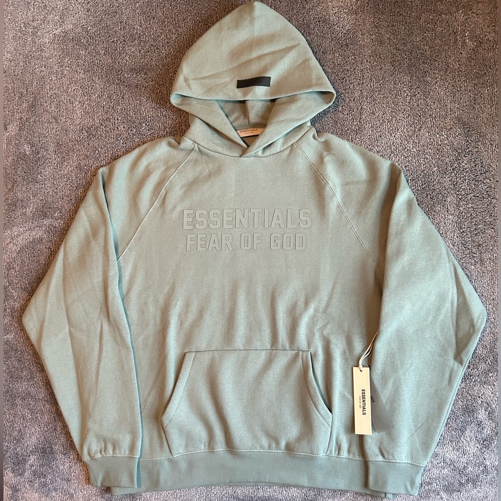 Authentic New Fear of God Essentials Hoodie Sycamore Multiple Sizes